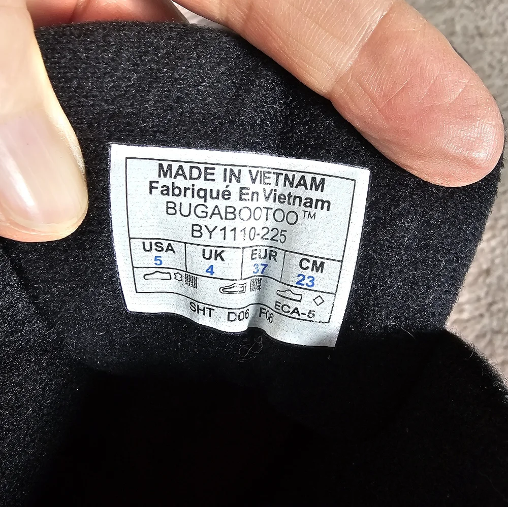 Columbia womens Bugaboo Brown and Black Hiking Boots - Picture 4 of 5